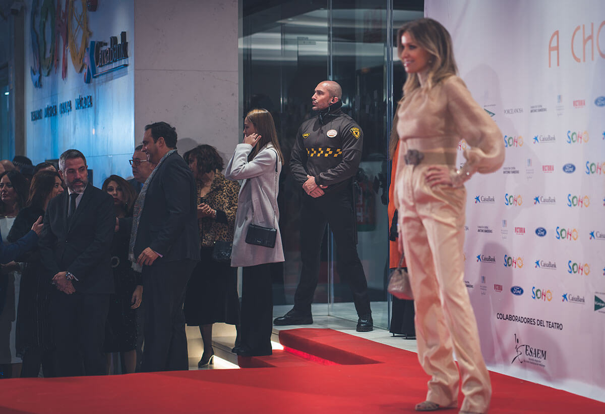 Vigilancia privada en alfombra Roja gala de los goya Málaga